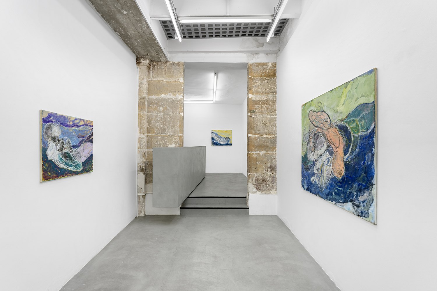 Installation view of Veins in the leaf, Bremond Capela, Paris, France, 2025